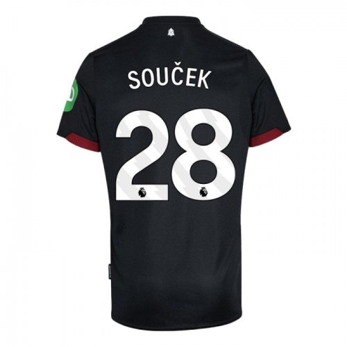 Maillot de Foot West Ham United Soucek 28 Exterieur 2024-25 Maillot de Foot West Ham United Soucek 28 Exterieur 2024-25